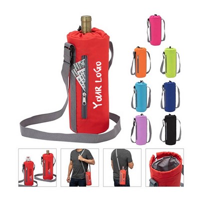 Bottle Carrier Cooler Bag WithShoulder Strap